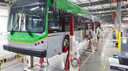 Stertil-Koni Mobile Column Lifts support the BYD manufacturing process.