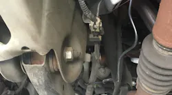 Be sure to place the transmitter and microphone wire in a location away from moving parts and hot exhaust components.
