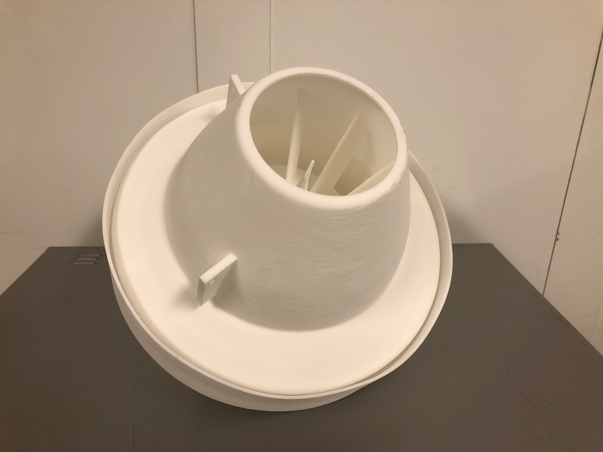 Volvo Trucks used 3D printing technology to develop a one-piece diffuser used in the paint atomizer cleaning process, saving the company more than $1,000 per part, as well as eliminating the need for a multiple piece component.