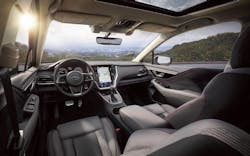 Interior of the 2020 Subaru Legacy Interior of the 2020 Subaru Legacy