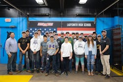 Channellock, Inc. presented first-place of the Trade School Trade-Up competition to Ladysmith High School in Ladysmith, Wisconsin, with a prize of $5,000 cash, new tools for students and their classroom, and a Channellock classroom makeover. Channellock, Inc. presented first-place of the Trade School Trade-Up competition to Ladysmith High School in Ladysmith, Wisconsin, with a prize of $5,000 cash, new tools for students and their classroom, and a Channellock classroom makeover.