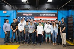 Channellock, Inc. presented first-place of the Trade School Trade-Up competition to Ladysmith High School in Ladysmith, Wisconsin, with a prize of $5,000 cash, new tools for students and their classroom, and a Channellock classroom makeover.