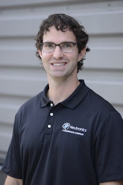 Zachary Ziegler, refrigerant analysis product manager, Neutronics