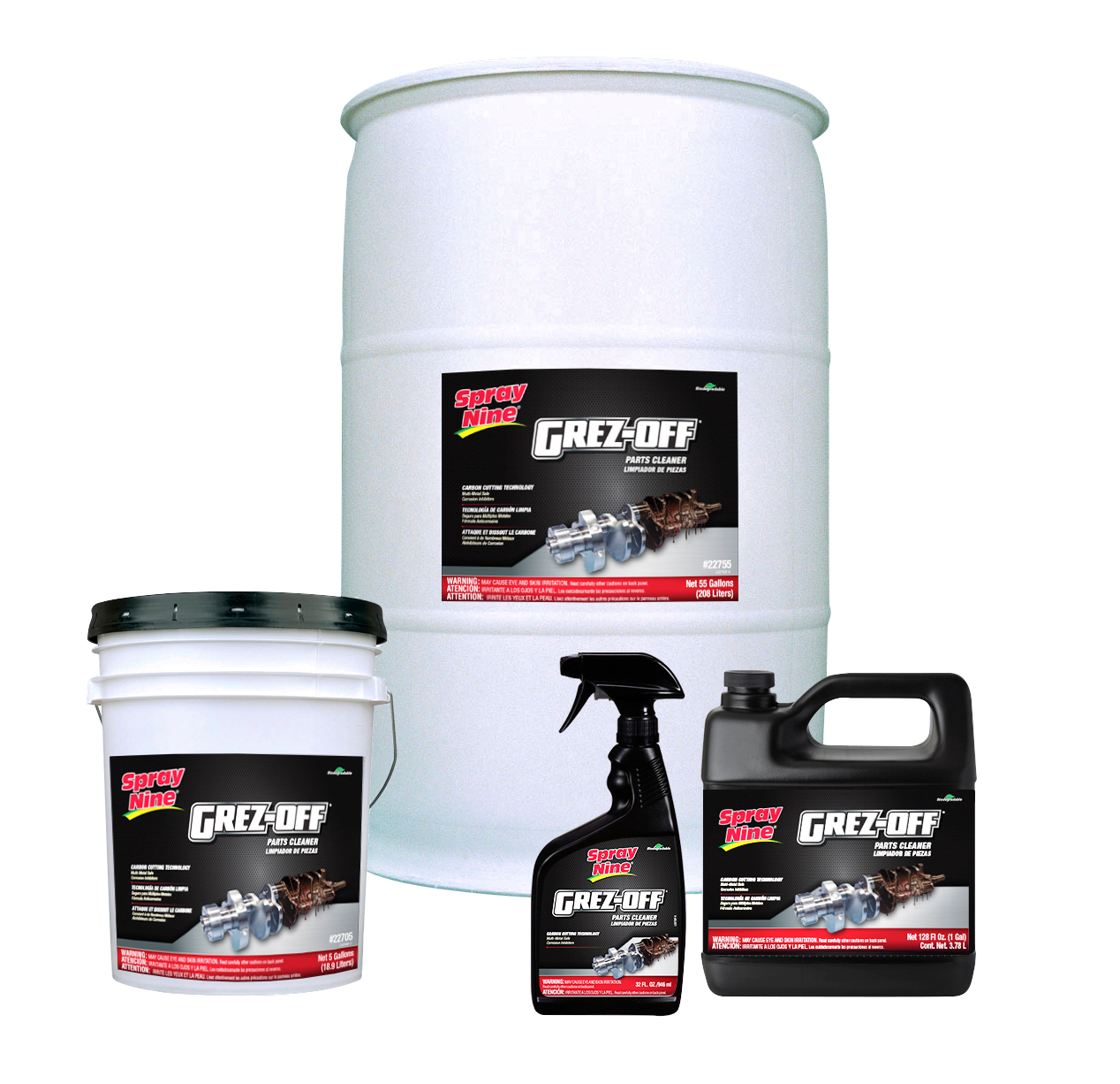 Spray Nine Grez Off Group2