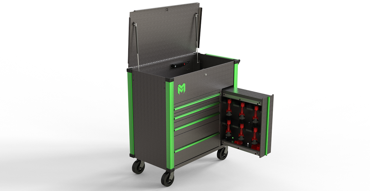 42" Massive Tool Service Cart From Mechanic's Time Savers Vehicle