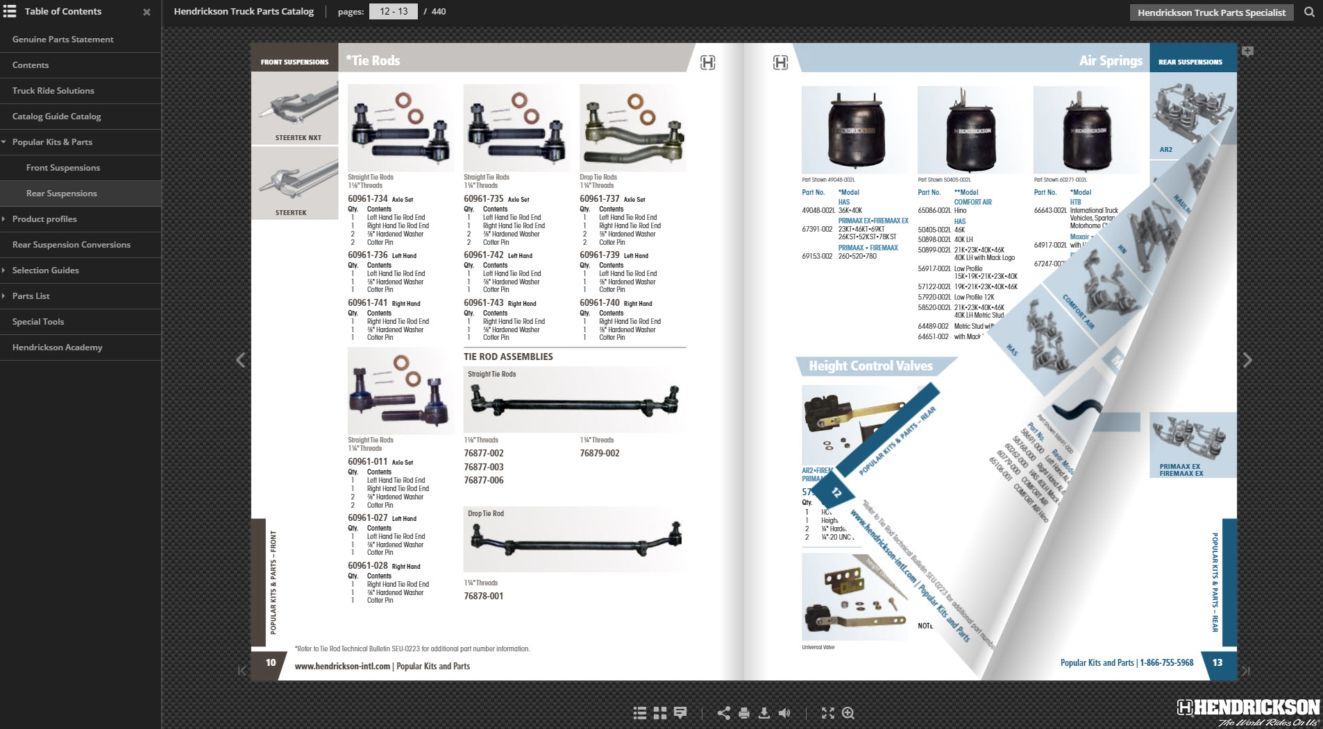 Truck Parts Catalog