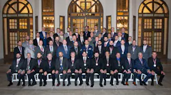 2019 Award Winner Group Photo: Front row (L to R): Frank Kloiber, Walt Rundell, Tyler Moquin, Jerry Campbell, Michael Flud, Dave Massey, Jason Jackson, Zach Ward, Steve Baker, Brad Cadwell, Tim Stone, Eddie Creel, Dwayne Dodson. 2nd Row (L to R): Scott Murphy, Darin Stalker, Jerry Holcom, Scott Detwiler, Norm Kranz, Bill Hurrelbrink, TSgt Ezra Goldtooth, Chuck Haddad, Jeff Fullen, Brandon Pinette, TJ Anderson, Jake Sorenson. 3rd Row (L to R): Chris Jost, Adam Erickson, Jerid Friese, Jeff Wachter, Bill Dallas, Chris Doyle, Tim Creech, Steve Eastman. 4th Row (L to R): Chris Corzatte, Craig Raider, Dave Newman, Cameron Campbell, Raul Villalobos, Jeremy Pennington, Andres Solis, David Alspaugh, Greg Weigart. Top Row (L to R): Jon Kisby, Marvin Rogers, David Knox, Matt Klebeck, Grayson Wilkes, Kevin Fisher, Tom Witbeck, John Peschke, Jim Raub, Dale Henry. Not pictured: Doug Bernitt.