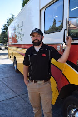 Nelson was top distributor in the Western United States for Mac Tools last year, earning the Eagle Award. Nelson was top distributor in the Western United States for Mac Tools last year, earning the Eagle Award.