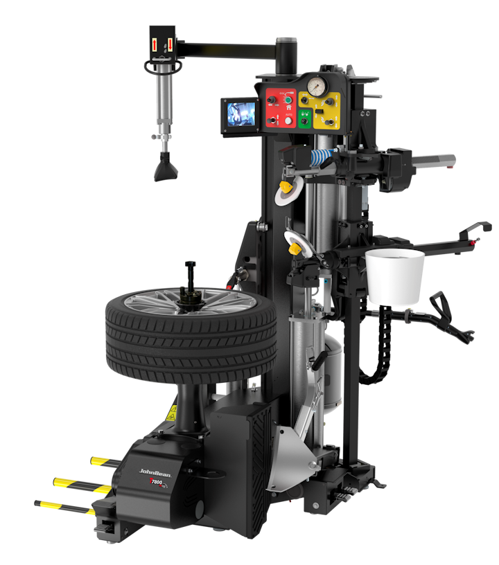 T7800 and T7700 Tire Changers From John Bean Vehicle Service Pros