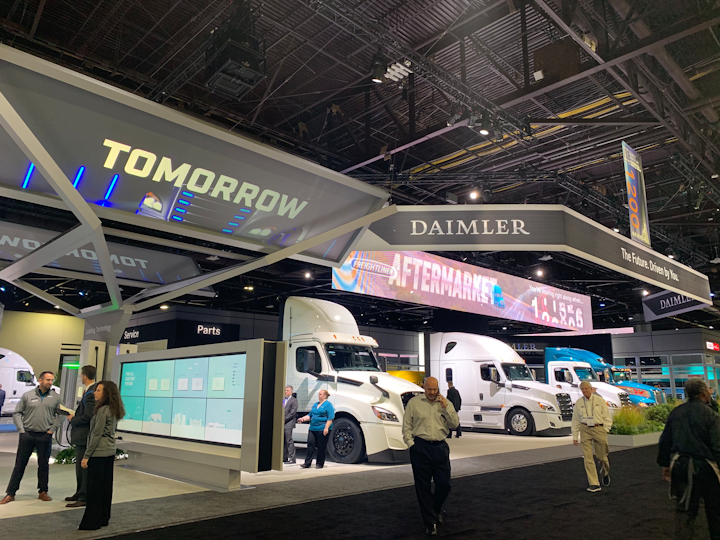 'The key to achieving this never-ending goal is listening to our customers. Our focus is what is important to them: safety, efficiency, uptime,' said DTNA President Roger Nielsen, during a presentation at the North American Commercial Vehicle (NACV) Show in Atlanta. Nielsen highlighted a number of initiatives driving this focus including a number of focused updates and introductions for aftersales support.