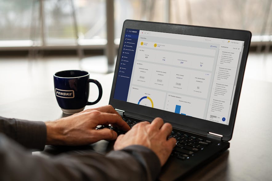 Penske Truck Leasing Upgrades Fleet Insight Customer Website Vehicle Penske Truck Leasing Upgrades Fleet Insight Customer Website Vehicle