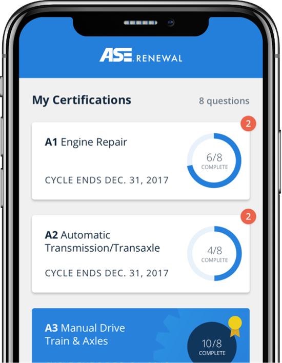 Ase Renewal App
