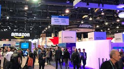 A view from the show floor at CES 2020.