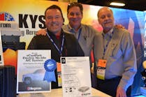 Recognized for Best Use of Technology in a new product was the eCoolPark no-idle A/C system from Bergstrom.