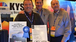 Recognized for Best Use of Technology in a new product was the eCoolPark no-idle A/C system from Bergstrom.