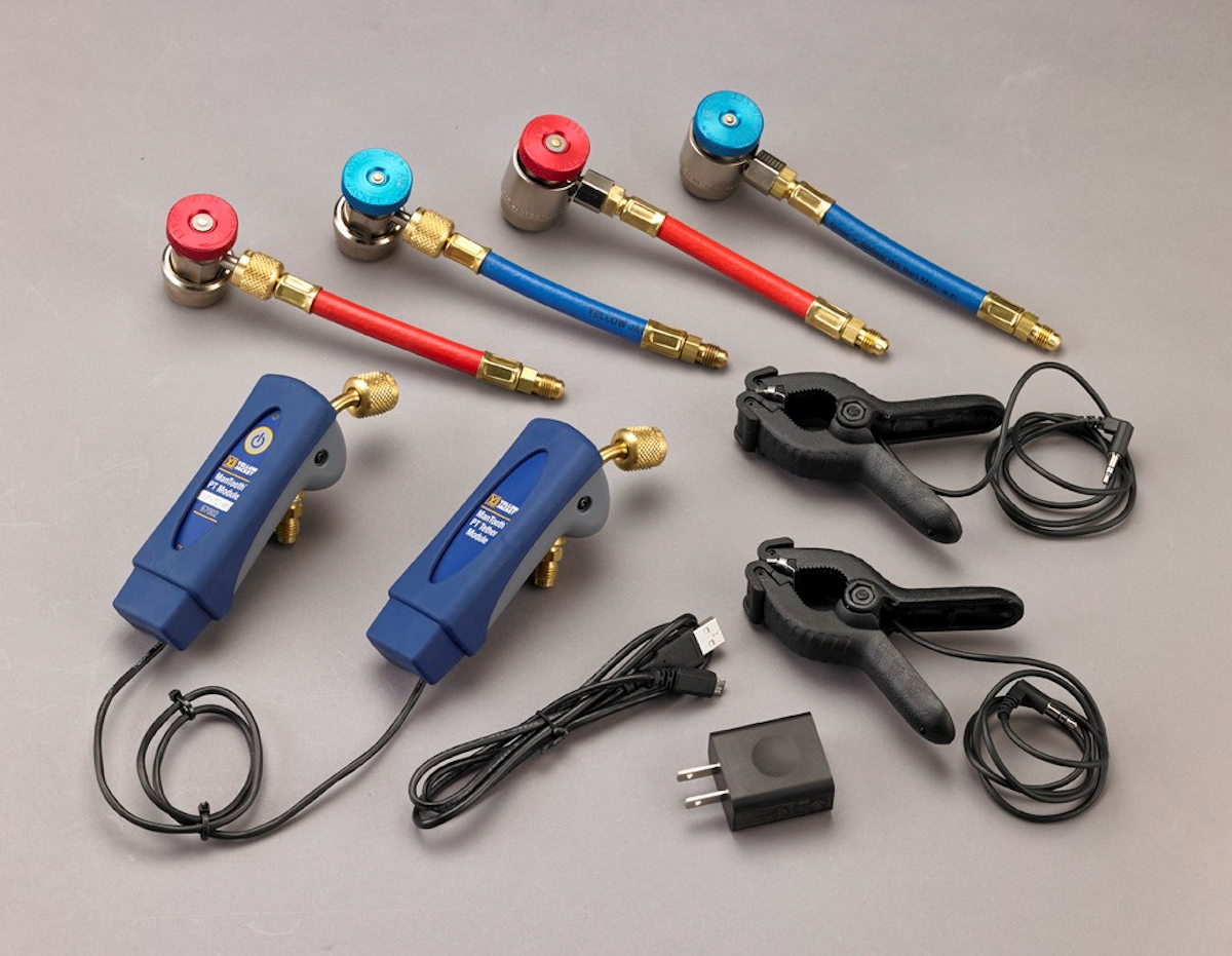 Yellow Jacket ManTooth Wireless Pressure Temperature Gauge Automotive