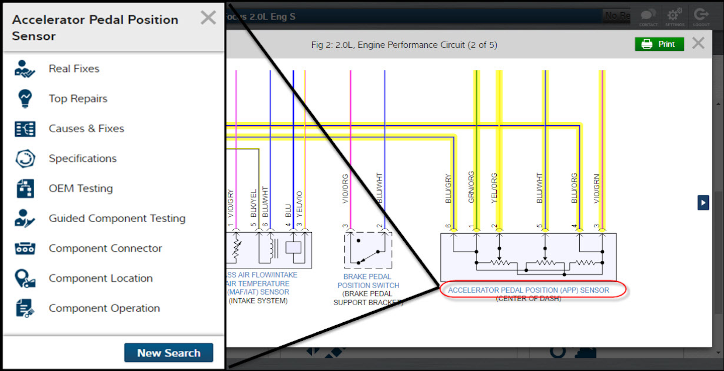 ProDemand Interactive Wiring Diagrams From: Mitchell 1 | Vehicle