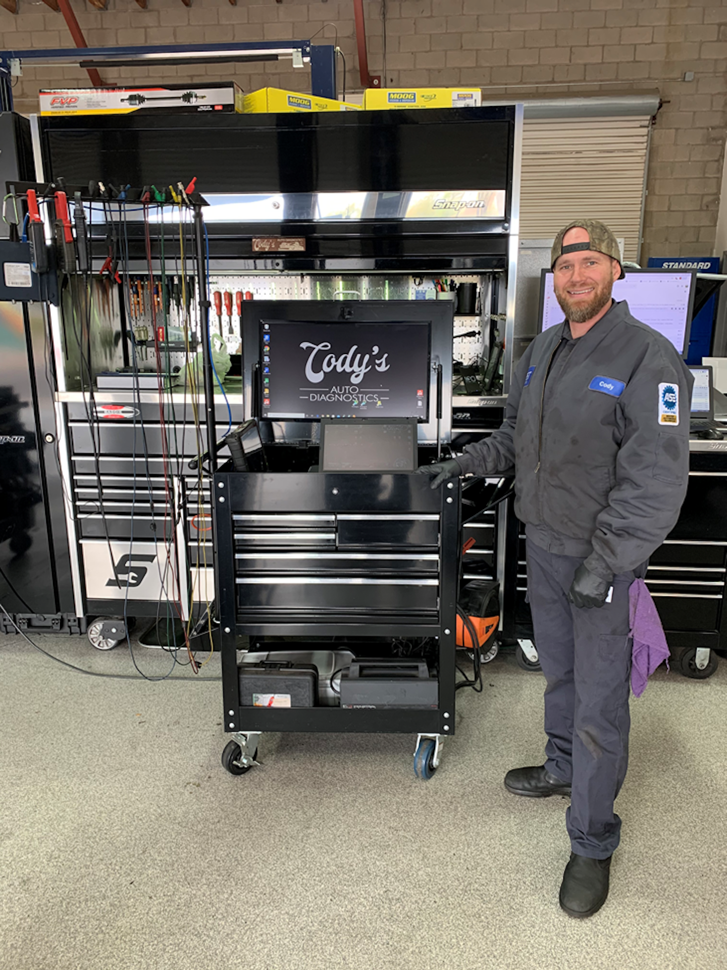 BigTime Boxes Cody Gaddie, Harbor Freight Vehicle Service Pros