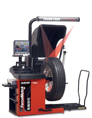 Hunter on best sale car wheel balancer