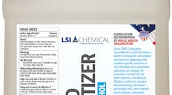 Lsi Chemical 4x6 Hand Sanitizer 1 Gallon