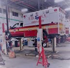 Stertil-Koni provided sets of their Mobile Column Lifts to the FDNY to aid in their essential vehicle servicing during the COVID-19 pandemic.