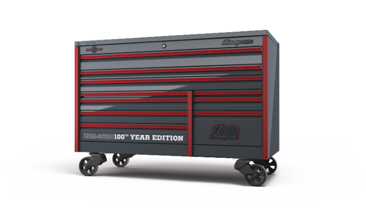Snap On Celebrates 100th Anniversary With Special Edition Toolbox Vehicle Service Pros