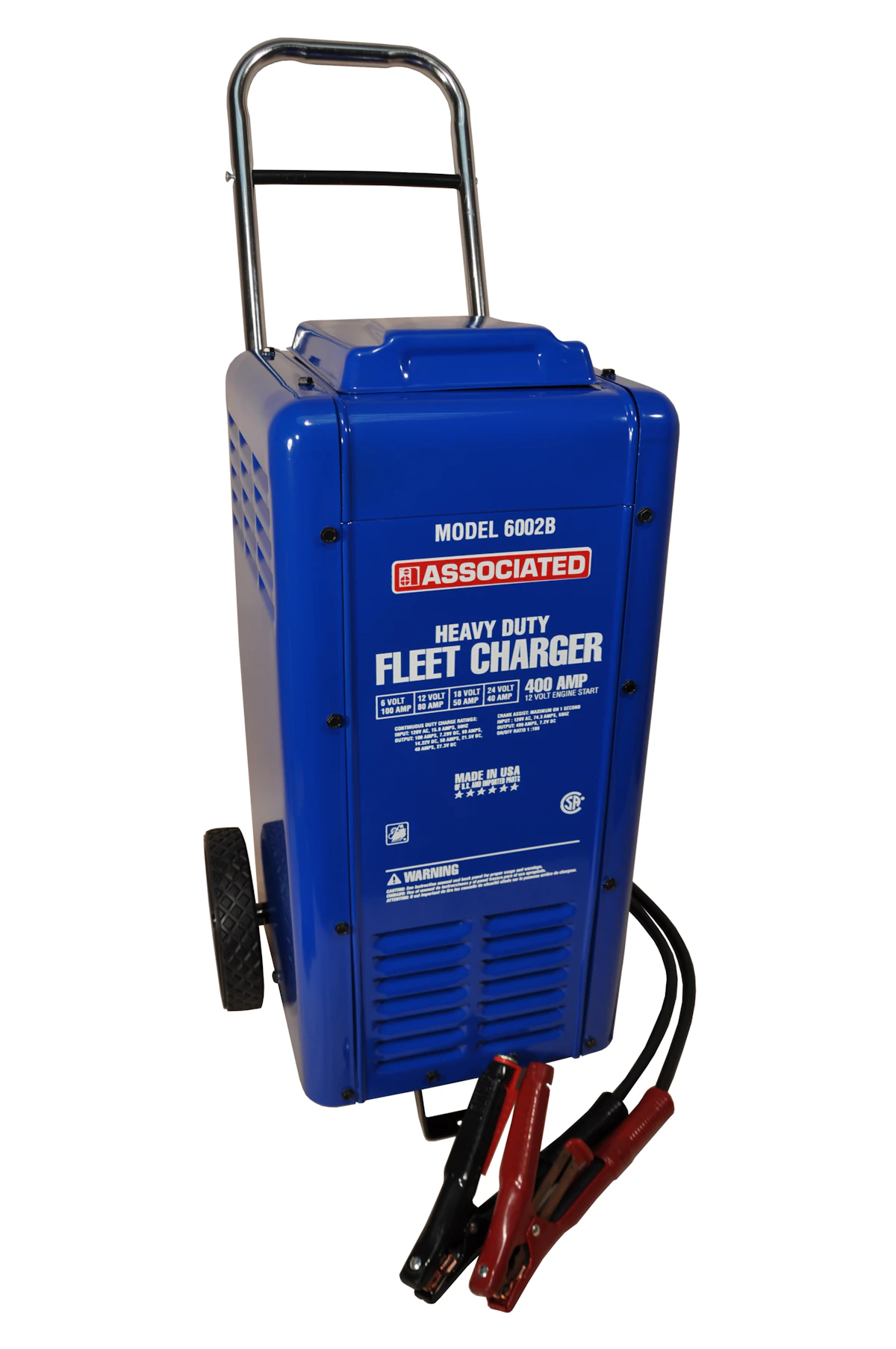 Heavy Duty Fleet Charger No 6002B From Associated Equipment 