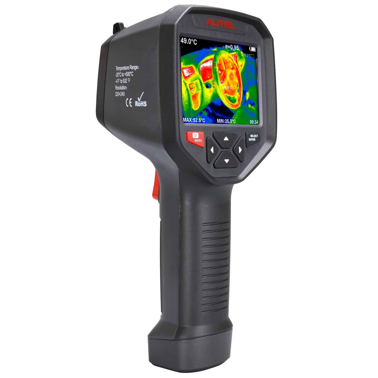 MaxiIRT IR100 Thermal Imaging Camera Vehicle Service Pros