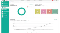 The Inspect app dashboard.