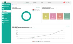 The Inspect app dashboard. The Inspect app dashboard.