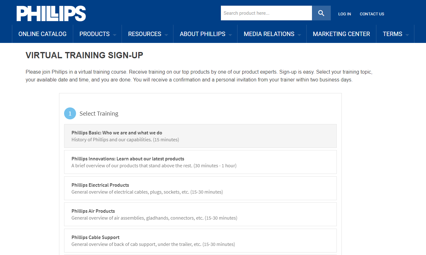Phillipsvirtualtraining