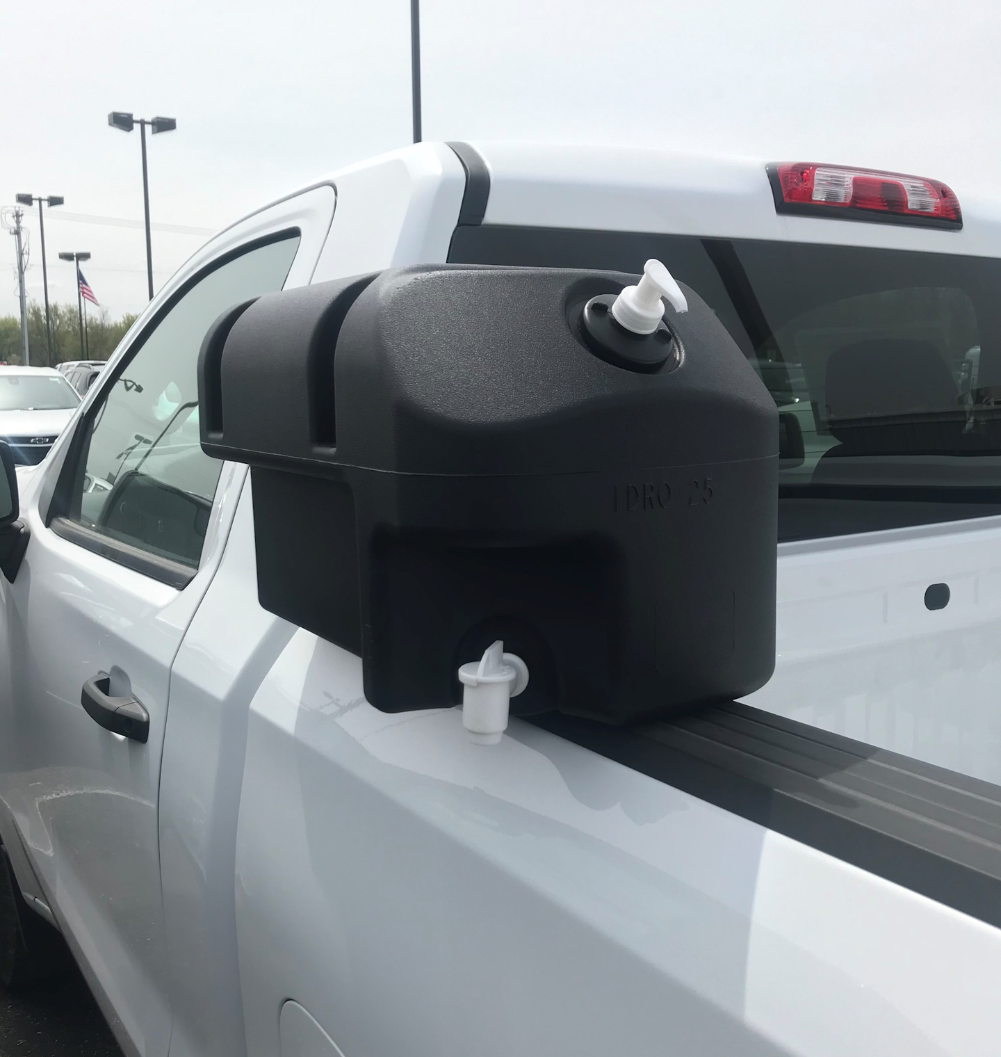 Portable VehicleMounted HandWashing Station From National Fleet
