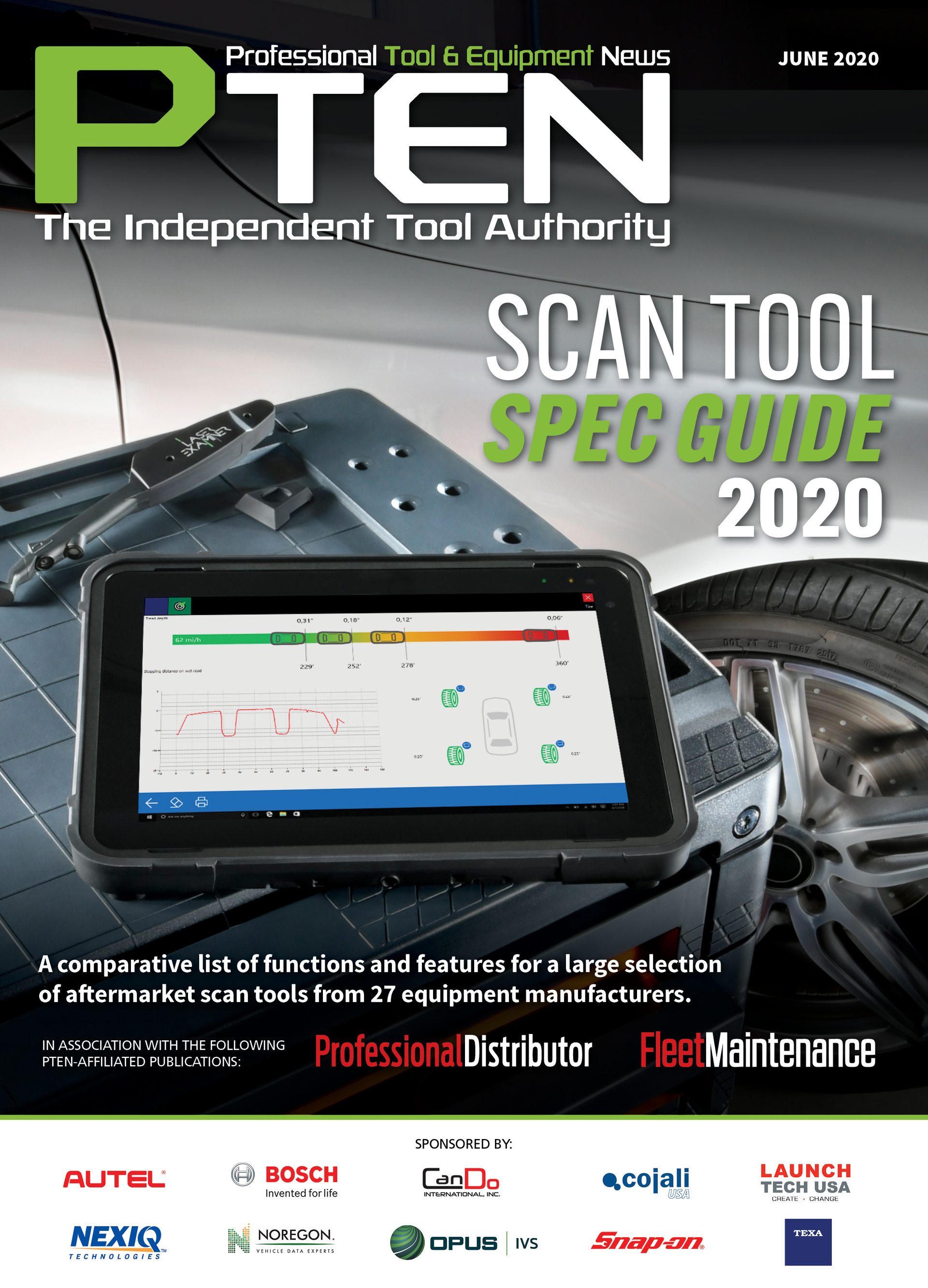 Scan Tool Spec Guide - June 2020 cover image
