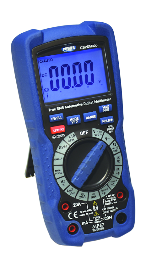 Premium Automotive DMM with Rapid Auto Range & Dual Impedance, No