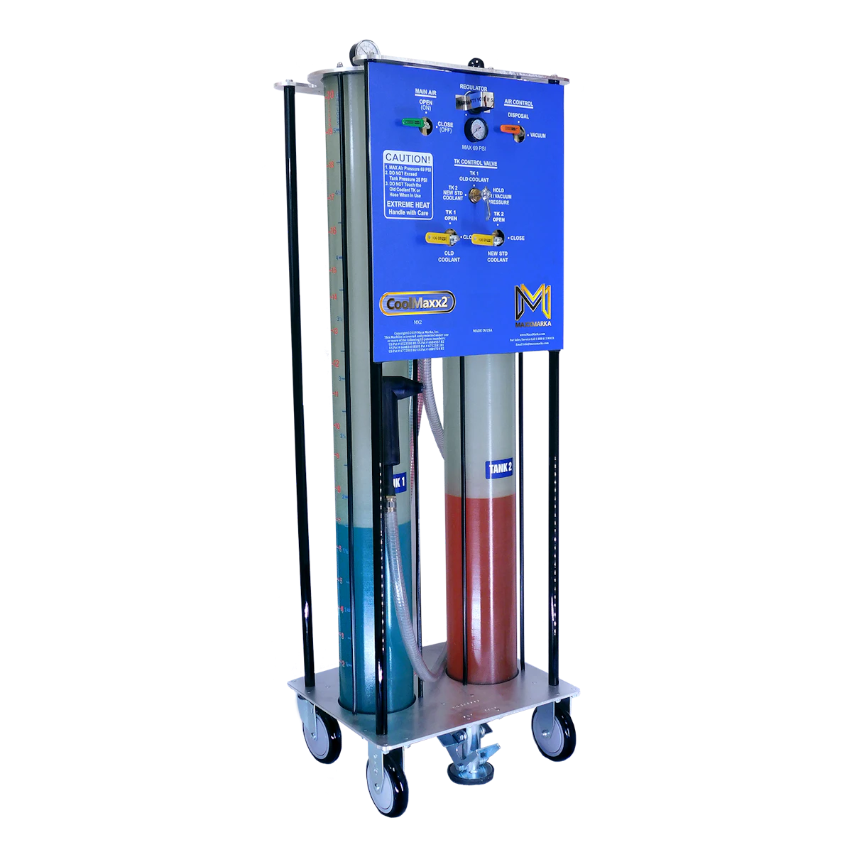 coolmaxx2 coolant exchange machine from