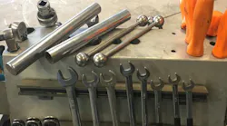 Organization for each workstation is key to efficiency.