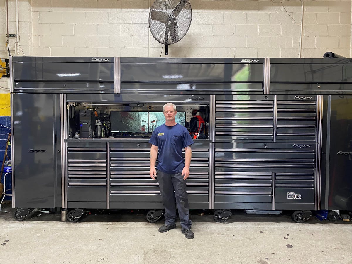 Big Time Boxes John Harris Snap on Tools Vehicle Service Pros