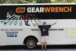 Independent mobile tool dealer and owner of TNT Tools, Marty Pessagno has been selling tools for almost 13 years.
