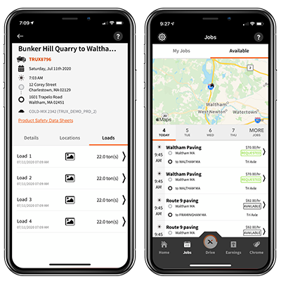 Trux Dashboard Drive Hero