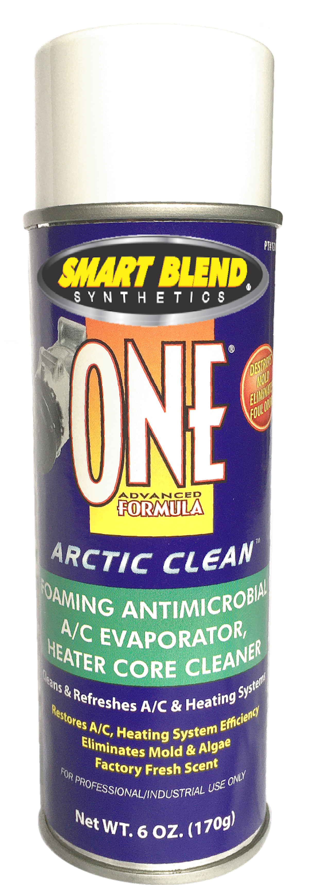 Arctic Clean Antimicrobial Foaming A/C Evaporator, Heater Core Cleaner