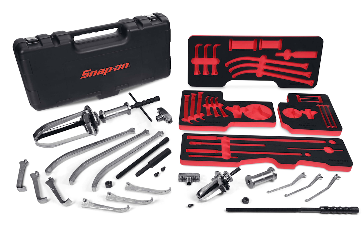 Heavy Duty Manual Interchangeable Master Puller Set, No. CJ2500 From