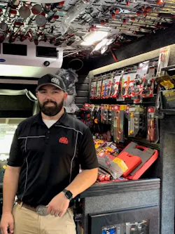 After being in business for seven years, Nelson was floored by the 25 percent increase in sales this year. After being in business for seven years, Nelson was floored by the 25 percent increase in sales this year.