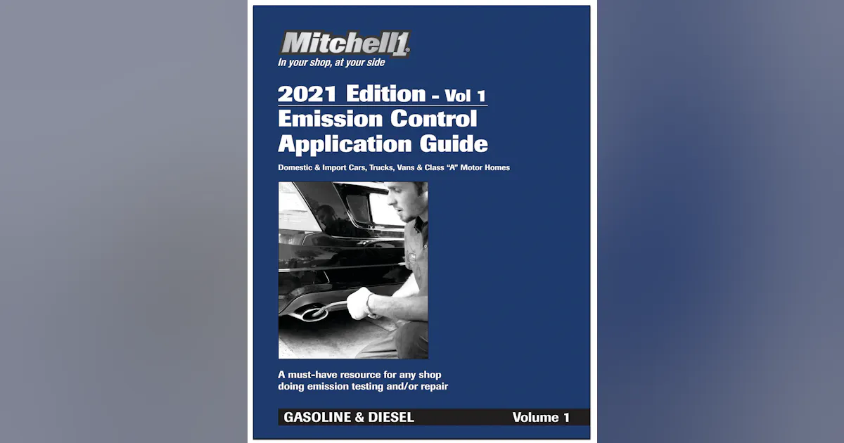 Mitchell 1 2021 Emission Control Application guide now available ...