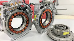 Honda's Integrated Motor Assist (IMA) system shows the motor's rotor and stator assembly that provides the supplemental torque, when necessary, to assist the internal combustion engine (ICE).