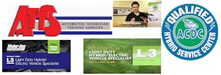 These are just some of the available hybrid/electric vehicle training and certification paths available. It&apos;s always recommended to follow OE service information and safety guidelines.