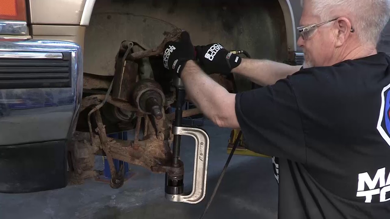 VIDEO Matco Tools Ball Joint Connected Adapter Kits Vehicle Service Pros