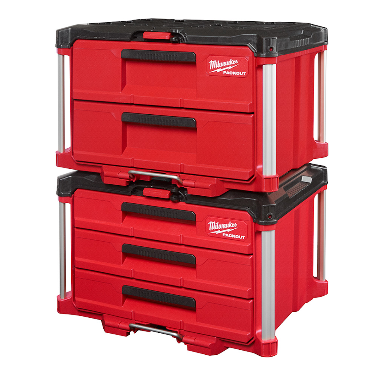 PACKOUT 2Drawer and 3Drawer Toolboxes From Milwaukee Tool Vehicle