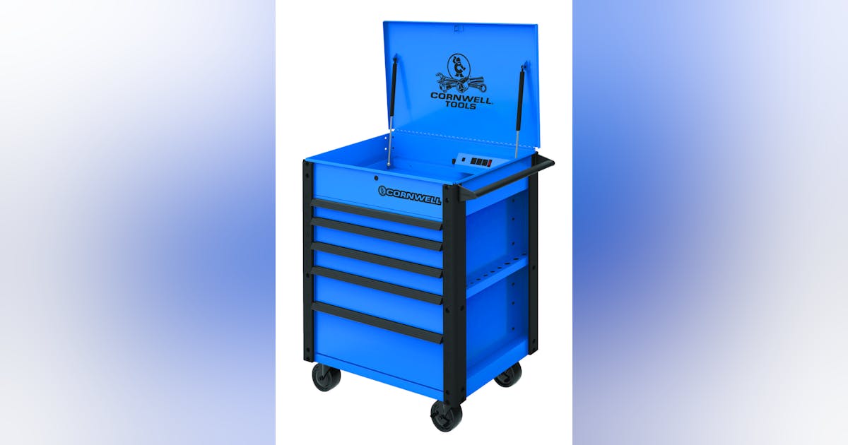5 Drawer Flip Top Cart Vehicle Service Pros