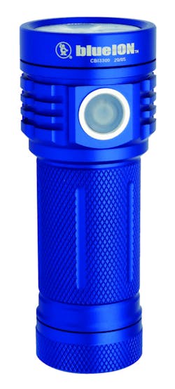 Cornwell Blue Ion Recharg Flashlight