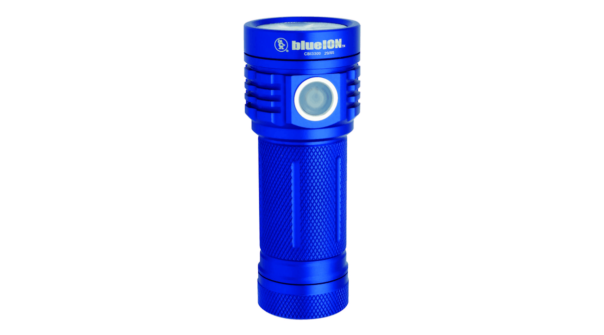 Cornwell Blue Ion Recharg Flashlight